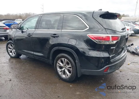 2016 Toyota Highlander Le Plus V6 from USA, damaged, VIN 5TDBKRFH4GS233004